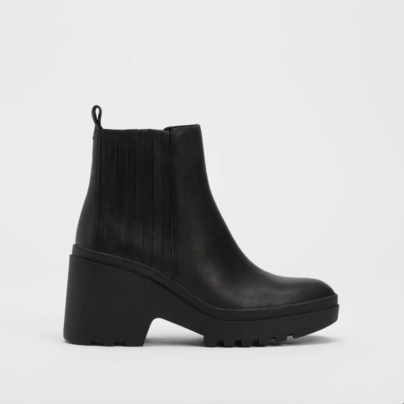 Eileen Fisher Shoes - EILEEN FISHER - Kat LT Chunky Leather Bootie